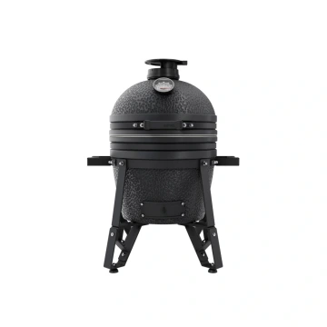 Kompaktní keramický kamado gril bastard 34 cm matný grafit BSTRD Compact Graphite stolní s podstavcem