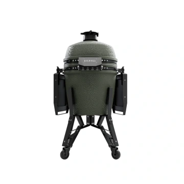 Velký keramický kamado gril bastard 49 cm zelený BSTRD PRO Large Solo Alpine Green kompletní s podvozkem a stolky