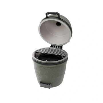 Velký keramický kamado gril bastard 49 cm zelený pro vestavbu BSTRD PRO Large Solo Alpine Green