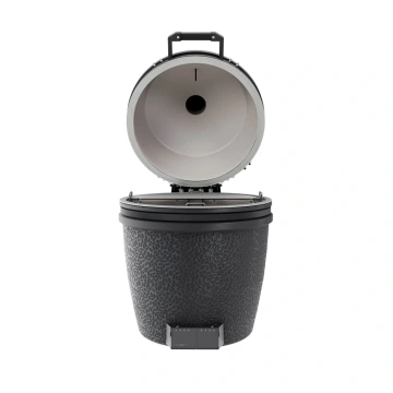 Velký keramický kamado gril bastard 49 cm grafitový pro vestavbu BSTRD PRO Large Solo Graphite